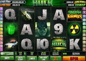 The Incredible Hulk Slot Machine