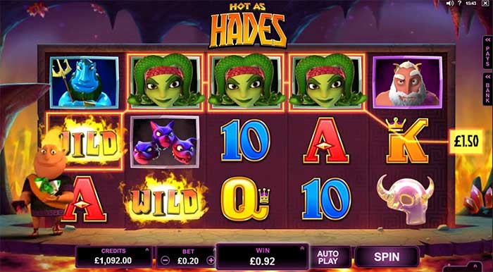 Hot as Hades Slot Machine